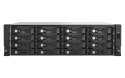 QNAP Qnap TL-R1600PES-RP Expansion unit, 16-bay 3U rackmount, 16x 2.5/3.5" SATA , 2 ports (SFF-8644 1x2), redundant PSU, without rail