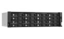 QNAP Qnap TL-R1600PES-RP Expansion unit, 16-bay 3U rackmount, 16x 2.5/3.5" SATA , 2 ports (SFF-8644 1x2), redundant PSU, without rail