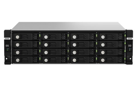 QNAP Qnap TL-R1620Sdc Expansion unit, 3U rackmount, 16x 2.5"/3.5" SAS (2.5" SATs drives with optional QDA-SA2 accessory), 3 x SFF-864 QNAP Qnap TL-R1620Sdc Expansion unit, 3U rackmount, 16x 2.5"/3.5" SAS (2.5" SATs drives with optional QDA-SA2 accessory), 3 x SFF-864