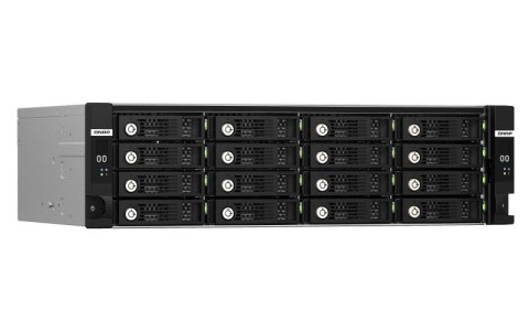 QNAP Qnap TL-R1620Sdc Expansion unit, 3U rackmount, 16x 2.5"/3.5" SAS (2.5" SATs drives with optional QDA-SA2 accessory), 3 x SFF-864 QNAP Qnap TL-R1620Sdc Expansion unit, 3U rackmount, 16x 2.5"/3.5" SAS (2.5" SATs drives with optional QDA-SA2 accessory), 3 x SFF-864