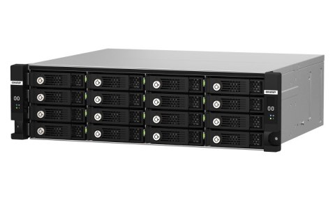 QNAP Qnap TL-R1620Sdc Expansion unit, 3U rackmount, 16x 2.5"/3.5" SAS (2.5" SATs drives with optional QDA-SA2 accessory), 3 x SFF-864 QNAP Qnap TL-R1620Sdc Expansion unit, 3U rackmount, 16x 2.5"/3.5" SAS (2.5" SATs drives with optional QDA-SA2 accessory), 3 x SFF-864