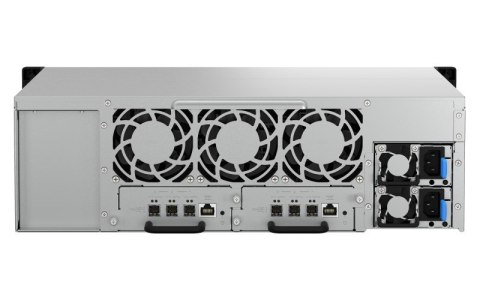 QNAP Qnap TL-R1620Sdc Expansion unit, 3U rackmount, 16x 2.5"/3.5" SAS (2.5" SATs drives with optional QDA-SA2 accessory), 3 x SFF-864 QNAP Qnap TL-R1620Sdc Expansion unit, 3U rackmount, 16x 2.5"/3.5" SAS (2.5" SATs drives with optional QDA-SA2 accessory), 3 x SFF-864