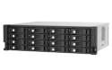 QNAP Qnap TL-R1620Sep-RP Expansion. 3U rackmount, 16x SAS 2.5"/3.5" SAS/SATA, 4 x SFF-8644 Mini-SAS HD ports, redundant PSU, without 