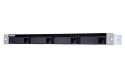 QNAP Qnap TL-R400S Expansion unit, 1U rackmount, 4x 2.5/3.5" SATA, with a QXP-400eS-A1164 PCIe SATA host card and 1 SFF-8088 to SFF-8