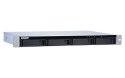 QNAP Qnap TL-R400S Expansion unit, 1U rackmount, 4x 2.5/3.5" SATA, with a QXP-400eS-A1164 PCIe SATA host card and 1 SFF-8088 to SFF-8