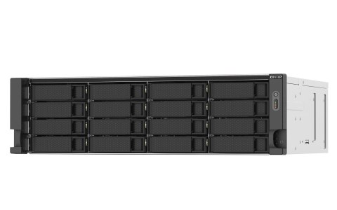 QNAP Qnap TS-1673AU-RP-16G, 3U, 16 x 2.5"/3.5" SATA, AMD Ryzen V1500B 4C/8T, 16GB DDR4 (max. 64GB), 2 x 2.5GbE, optional 10GbE, 550W QNAP Qnap TS-1673AU-RP-16G, 3U, 16 x 2.5"/3.5" SATA, AMD Ryzen V1500B 4C/8T, 16GB DDR4 (max. 64GB), 2 x 2.5GbE, optional 10GbE, 550W