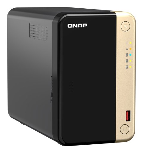 QNAP Qnap TS-264-8G, Tower, 2 x 2.5"/3.5" SATA, Intel Celeron N5105/N5095 4C/4T, 8 GB DDR4 onboard not expandable, 2 x 2.5GbE, option QNAP Qnap TS-264-8G, Tower, 2 x 2.5"/3.5" SATA, Intel Celeron N5105/N5095 4C/4T, 8 GB DDR4 onboard not expandable, 2 x 2.5GbE, option
