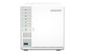 QNAP Qnap TS-364-8G, Tower, 3.5" SATA, Intel Celeron N5105/N5095 4C/4T, 8 GB onboard not expandable, 1 x 2.5GbE, External adapter (PS