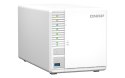 QNAP Qnap TS-364-8G, Tower, 3.5" SATA, Intel Celeron N5105/N5095 4C/4T, 8 GB onboard not expandable, 1 x 2.5GbE, External adapter (PS