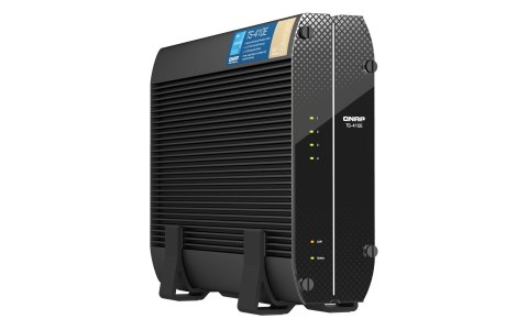 QNAP Qnap TS-410E-8G, Tower, 4 x 2.5" SATA SSD , Intel Celeron J6412 4C/4T, onboard 8GB (not expandable), 2 x 2.5GbE, External adapt QNAP Qnap TS-410E-8G, Tower, 4 x 2.5" SATA SSD , Intel Celeron J6412 4C/4T, onboard 8GB (not expandable), 2 x 2.5GbE, External adapt