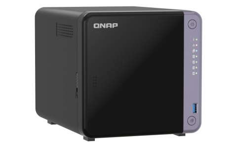QNAP Qnap TS-432X-4G, Tower, 4 x 2.5"/3.5" SATA, AnnapurnaLabs Alpine AL524 4C, 4GB (Max. 16GB) DDR4 SODIMM, 2 x 2.5GbE, 1 x 10GbE SF QNAP Qnap TS-432X-4G, Tower, 4 x 2.5"/3.5" SATA, AnnapurnaLabs Alpine AL524 4C, 4GB (Max. 16GB) DDR4 SODIMM, 2 x 2.5GbE, 1 x 10GbE SF