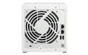 QNAP Qnap TS-433-4G, Tower, 4 x 2.5"/3.5" SATA , ARM 2.0GHz Quad core, 4GB, 1 x 2.5GbE + 1 x GbE, External adapter (PSU)