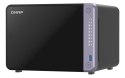 QNAP Qnap TS-632X-4G, Tower, 6 x 2.5"/3.5" SATA, AnnapurnaLabs Alpine AL524 4C, 4GB (Max. 16GB) DDR4 SODIMM, 2 x 2.5GbE, 2 x 10GbE SF