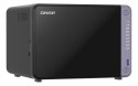 QNAP Qnap TS-632X-4G, Tower, 6 x 2.5"/3.5" SATA, AnnapurnaLabs Alpine AL524 4C, 4GB (Max. 16GB) DDR4 SODIMM, 2 x 2.5GbE, 2 x 10GbE SF