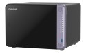 QNAP Qnap TS-632X-4G, Tower, 6 x 2.5"/3.5" SATA, AnnapurnaLabs Alpine AL524 4C, 4GB (Max. 16GB) DDR4 SODIMM, 2 x 2.5GbE, 2 x 10GbE SF