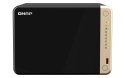 QNAP Qnap TS-664-8G, Tower, 6 x 2.5"/3.5" SATA, Intel Celeron N5105/N5095 4C/4T, 8 GB DDR4 onboard not expandable, 2 x 2.5GbE, option