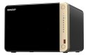 QNAP Qnap TS-664-8G, Tower, 6 x 2.5"/3.5" SATA, Intel Celeron N5105/N5095 4C/4T, 8 GB DDR4 onboard not expandable, 2 x 2.5GbE, option