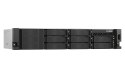 QNAP Qnap TS-855eU-8G, 2U, 8 x 2.5"/3.5" SATA, Intel Atom C5125 8C/8T, 8 GB SODIMM DDR4 (max. 64GB ), 2 x 2.5GbE, Single PSU