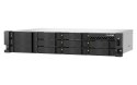 QNAP Qnap TS-855eU-8G, 2U, 8 x 2.5"/3.5" SATA, Intel Atom C5125 8C/8T, 8 GB SODIMM DDR4 (max. 64GB ), 2 x 2.5GbE, Single PSU