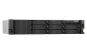 QNAP Qnap TS-855eU-RP-8G, 2U, 8 x 2.5"/3.5" SATA, Intel Atom C5125 8C/8T, 8 GB SODIMM DDR4 (max. 64GB ), 2 x 2.5GbERedundant PSU