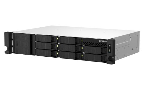 QNAP Qnap TS-864eU-8G, 2U, 8 x 2.5"/3.5" SATA, Intel Celeron N5095 4C/4T, 8 GB DDR4 onboard not expandable, 2 x 2.5GbE, Single PSU (n QNAP Qnap TS-864eU-8G, 2U, 8 x 2.5"/3.5" SATA, Intel Celeron N5095 4C/4T, 8 GB DDR4 onboard not expandable, 2 x 2.5GbE, Single PSU (n