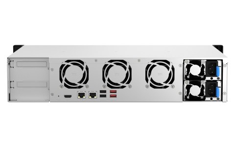 QNAP Qnap TS-864eU-RP-8G, 2U, 8 x 2.5"/3.5" SATA, Intel Celeron N5095 4C/4T, 8 GB DDR4 onboard not expandable, 2 x 2.5GbE, Redundant QNAP Qnap TS-864eU-RP-8G, 2U, 8 x 2.5"/3.5" SATA, Intel Celeron N5095 4C/4T, 8 GB DDR4 onboard not expandable, 2 x 2.5GbE, Redundant