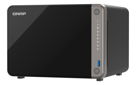 QNAP Qnap TS-AI642-8G, Tower, 6 x 2.5"/3.5" SATA, 8-core ARM Cortex 64-bit, onboard 8GB (not expandable), 1 x 2.5GbE + 2 x GbE, Exter QNAP Qnap TS-AI642-8G, Tower, 6 x 2.5"/3.5" SATA, 8-core ARM Cortex 64-bit, onboard 8GB (not expandable), 1 x 2.5GbE + 2 x GbE, Exter