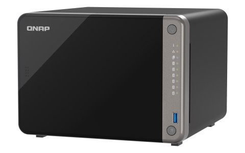 QNAP Qnap TS-AI642-8G, Tower, 6 x 2.5"/3.5" SATA, 8-core ARM Cortex 64-bit, onboard 8GB (not expandable), 1 x 2.5GbE + 2 x GbE, Exter QNAP Qnap TS-AI642-8G, Tower, 6 x 2.5"/3.5" SATA, 8-core ARM Cortex 64-bit, onboard 8GB (not expandable), 1 x 2.5GbE + 2 x GbE, Exter