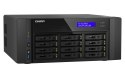QNAP Qnap TS-h1290FX-7232P-64G, Tower, 12 x 2.5" U.2 NVMe PCIe/SATA, AMD EPYC 7232P 8C/16T, 64 GB RDIMM DDR4 (Max. 1TB),  2 x 25GbE +