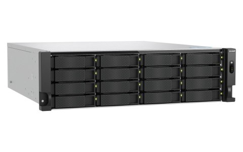 QNAP Qnap TS-h1677AXU-RP-R7-32G, 3U, 16 x 3.5" SATA 6Gbs + 2 x M.2 2280 NVMe, AMD Ryzen Pro 7745 8/16, 32 GB UDIMM DDR5 non-ECC (max. QNAP Qnap TS-h1677AXU-RP-R7-32G, 3U, 16 x 3.5" SATA 6Gbs + 2 x M.2 2280 NVMe, AMD Ryzen Pro 7745 8/16, 32 GB UDIMM DDR5 non-ECC (max.