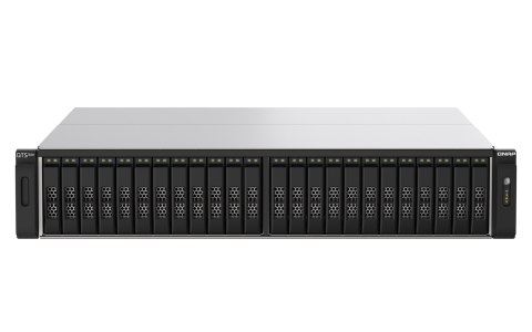 QNAP Qnap TS-h2490FU-7232P-64G, 2U, 24 x 2.5" NVMe U.2, AMD EPYC 7232P 8C/16T, 64GB DDR4, 2 x 25GbE SFP28, 2 x 2.5GbE, Redundant PSU