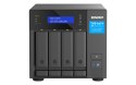 QNAP Qnap TVS-h474-PT-8G, Tower, 4 x 2.5"/3.5" SATA , Intel Pentium Gold G7400 2C/4T, 8GB (1x 8GB) DDR4 SODIMM (Max. 128GB), 2 x 2.5G