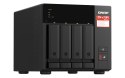 QNAP Zestaw Qnap TS-473A-SW5T (TS-473A-8G + switch QSW-1105-5T 5x2.5GbE), Tower, 3.5" SATA, AMD Ryzen V1500B 4C/8T, 8GB DDR4 (Max. 64