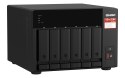QNAP Zestaw Qnap TS-673A-SW5T (TS-673A-8G + switch QSW-1105-5T 5x2.5GbE), Tower, 6 x 2.5"/3.5" SATA, AMD Ryzen V1500B 4C/8T, 8GB DDR4