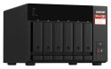 QNAP Zestaw Qnap TS-673A-SW5T (TS-673A-8G + switch QSW-1105-5T 5x2.5GbE), Tower, 6 x 2.5"/3.5" SATA, AMD Ryzen V1500B 4C/8T, 8GB DDR4