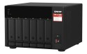 QNAP Zestaw Qnap TS-673A-SW5T (TS-673A-8G + switch QSW-1105-5T 5x2.5GbE), Tower, 6 x 2.5"/3.5" SATA, AMD Ryzen V1500B 4C/8T, 8GB DDR4