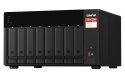 QNAP Zestaw Qnap TS-873A-SW5T (TS-873A-8G + switch QSW-1105-5T 5x2.5GbE), Tower, 8 x 2.5"/3.5" SATA, AMD Ryzen V1500B 4C/8T, 8GB DDR4