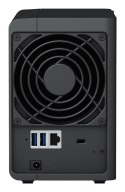 Synology NAS Synology DS223; Tower; 2x (3.5" SATA HDD)/2.5" HDD SSD); Realtek RTD1619B;,2GB DDR4, 1x 1GbE RJ-45