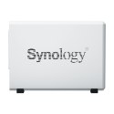 Synology NAS Synology DS223j; Tower; 2x (3.5" SATA HDD); Realtek RTD1619B; ,1 GB DDR4, 1x 1GbE RJ-45