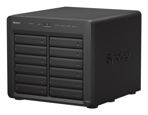 Synology NAS Synology DS3622xs+; Tower; 12x (3.5"/2.5" SATA HDD/SSD); Intel Xeon D-1531;,16 GB DDR4 ECC SODIMM (max. 48GB),2 x 1GbE RJ-45 Synology NAS Synology DS3622xs+; Tower; 12x (3.5"/2.5" SATA HDD/SSD); Intel Xeon D-1531;,16 GB DDR4 ECC SODIMM (max. 48GB),2 x 1GbE RJ-45