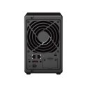 Synology NAS Synology DS723+; Tower; 2x (3.5" SATA HDD); AMD Ryzen R1600;,2GB DDR4 ECC (max. 32GB), 2x 1GbE RJ-45