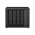 Synology NAS Synology DS923+; Tower; 4x (3.5" SATA HDD); AMD Ryzen R1600; 4 GB DDR4 ECC SODIMM (max. 32GB), 2x 1GbE RJ-45