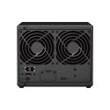 Synology NAS Synology DS923+; Tower; 4x (3.5" SATA HDD); AMD Ryzen R1600; 4 GB DDR4 ECC SODIMM (max. 32GB), 2x 1GbE RJ-45
