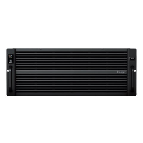 Synology NAS Synology HD6500; 4U RACK; 60 x (3.5" SAS HDD/2.5" SATA SSD); 2 x Intel Xeon Silver 4210R;,64 GB DDR4 ECC RDIMM (max. 512GB),