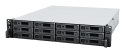 Synology NAS Synology RS2423+; 2U RACK; 12x (3.5" SATA HDD/2.5" SATA SSD); AMD Ryzen V1780B, 8 GB DDR4 ECC UDIMM (max. 32GB), 2x 1GbE RJ-