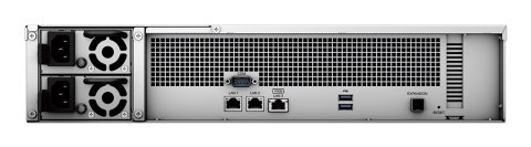 Synology NAS Synology RS2423+; 2U RACK; 12x (3.5" SATA HDD/2.5" SATA SSD); AMD Ryzen V1780B, 8 GB DDR4 ECC UDIMM (max. 32GB), 2x 1GbE RJ- Synology NAS Synology RS2423+; 2U RACK; 12x (3.5" SATA HDD/2.5" SATA SSD); AMD Ryzen V1780B, 8 GB DDR4 ECC UDIMM (max. 32GB), 2x 1GbE RJ-