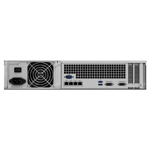 Synology NAS Synology RS3618xs; 2U RACK; 12x (3.5" SATA HDD/2.5" SATA HDD); Intel Xeon D-1521; 8 GB DDR4 ECC UDIMM (max. 64GB), 4x 1GbE R Synology NAS Synology RS3618xs; 2U RACK; 12x (3.5" SATA HDD/2.5" SATA HDD); Intel Xeon D-1521; 8 GB DDR4 ECC UDIMM (max. 64GB), 4x 1GbE R