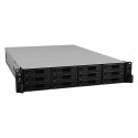 Synology NAS Synology RS3618xs; 2U RACK; 12x (3.5" SATA HDD/2.5" SATA HDD); Intel Xeon D-1521; 8 GB DDR4 ECC UDIMM (max. 64GB), 4x 1GbE R