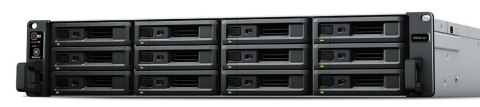 Synology NAS Synology RS3621xs+; 2U RACK; 12x (3.5" SATA HDD/2.5" SATA SSD); Intel Xeon D-1541; 8 GB DDR4 ECC UDIMM (max. 64GB), 4x 1GbE Synology NAS Synology RS3621xs+; 2U RACK; 12x (3.5" SATA HDD/2.5" SATA SSD); Intel Xeon D-1541; 8 GB DDR4 ECC UDIMM (max. 64GB), 4x 1GbE