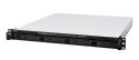 Synology NAS Synology RS822RP+; 1U RACK; 4x (3.5" SATA HDD/2.5" SATA SSD); AMD Ryzen V1500B; 2 GB DDR4 ECC SODIMM (max. 32GB), 4x 1GbE RJ